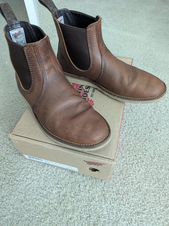 Men\'s Red Wing boots size 9 main image 2